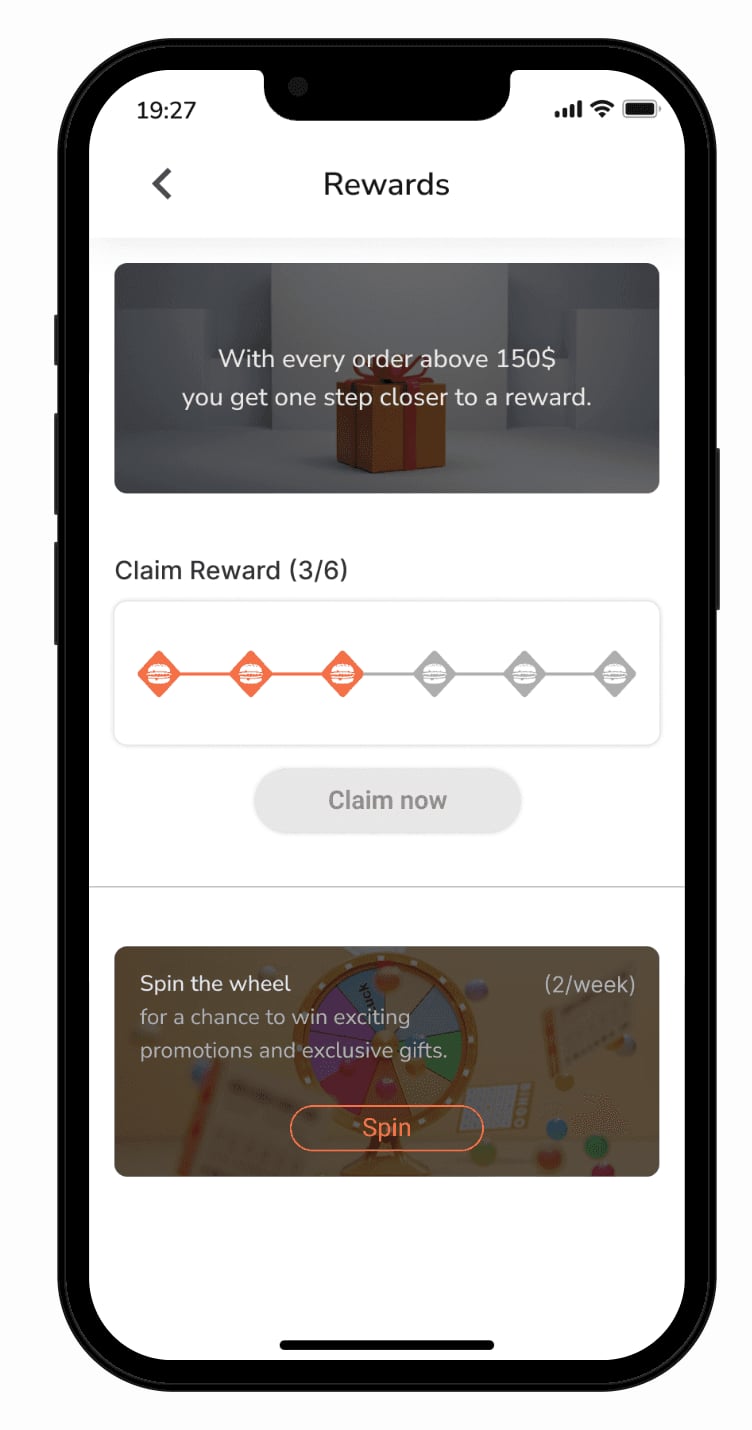 Food delivery app screen 25