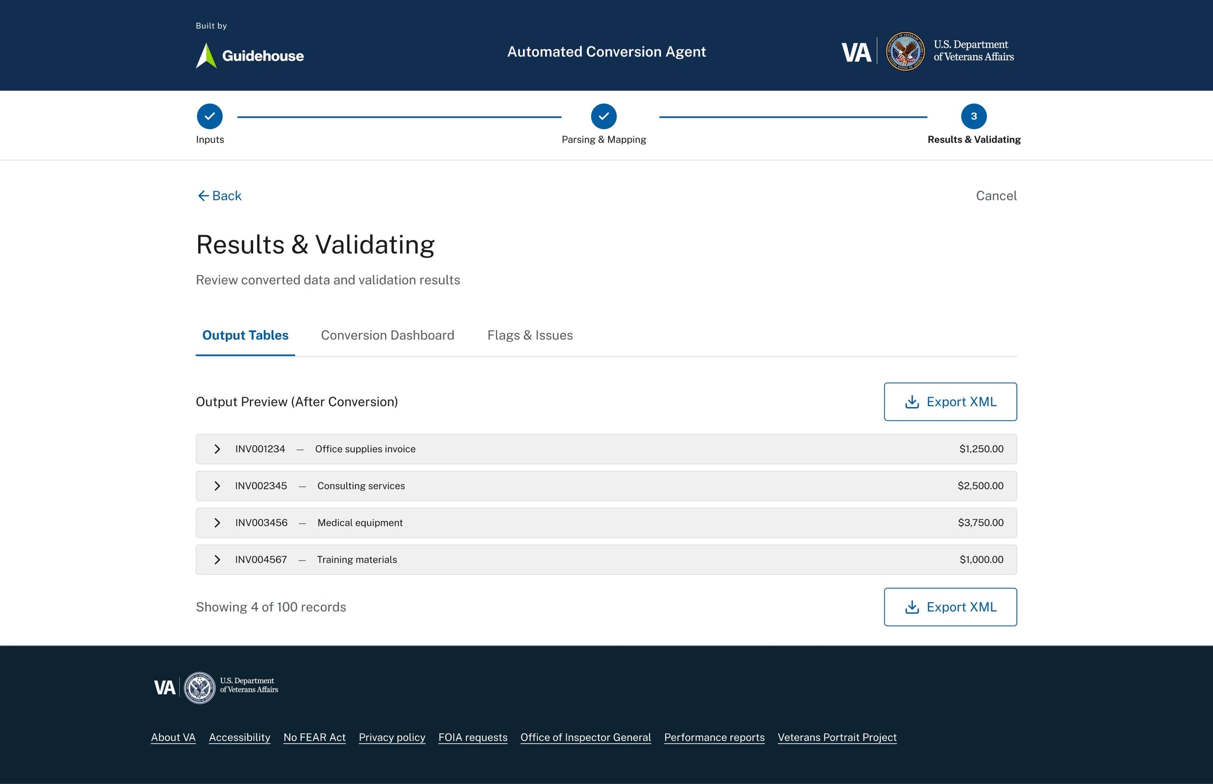 Mapping logic surfaced before output generation to increase transparency and trust