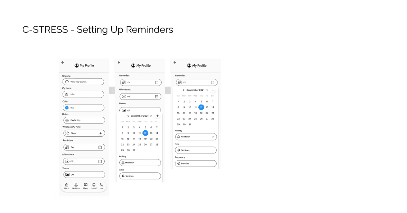 Enhanced prototype screen 1